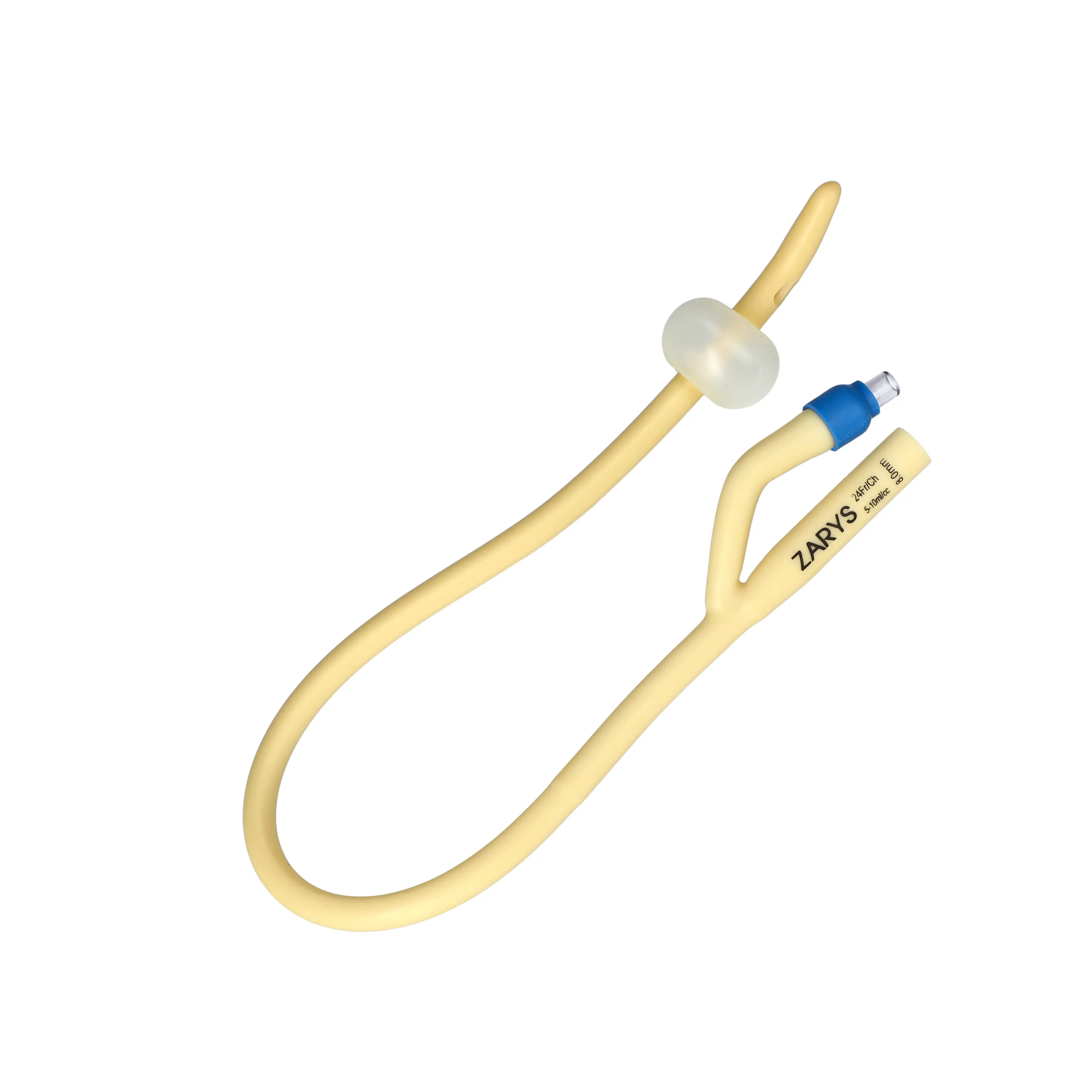 Katéter močový foley 2-cestný Tiemann tmavomodrý Ch.24-385mm